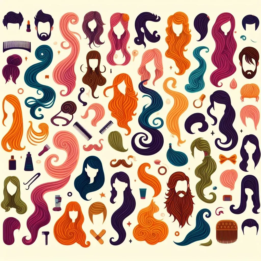 53 Adjetivos Esenciales para Describir el Cabello de Tus Personajes en una novela